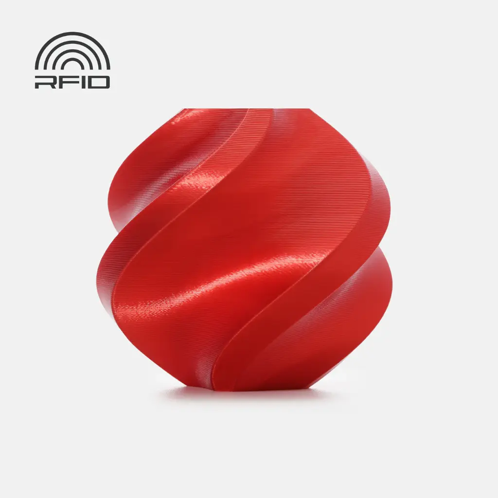 PLA Silk+ Candy Red