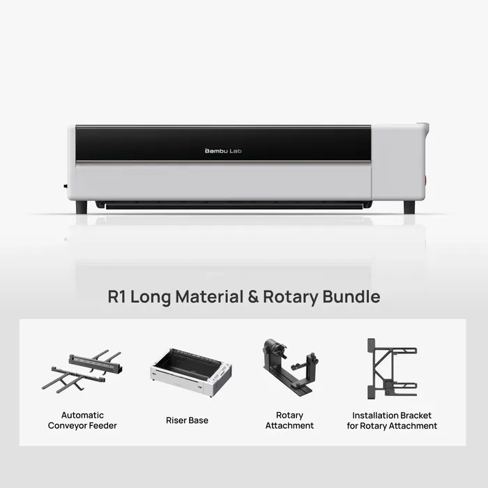 Bambu Lab R1 Long Material & Rotary Bundle