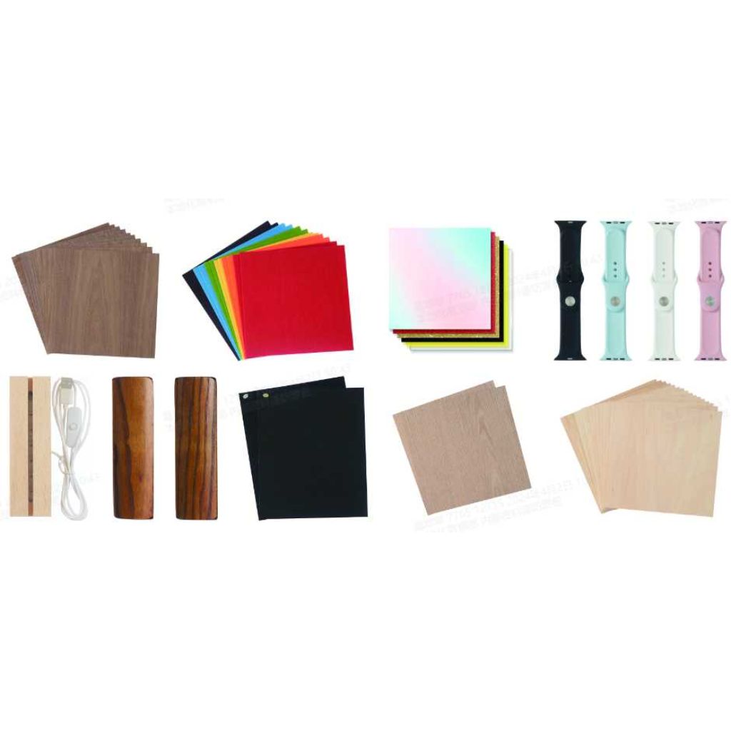 xTool P2 / P2S Laser Material Education Package