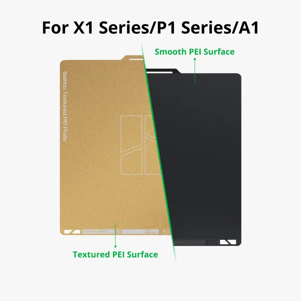 Bambu Smooth and Textured PEI Plate (Bambu Dual-Texture PEI Plate)