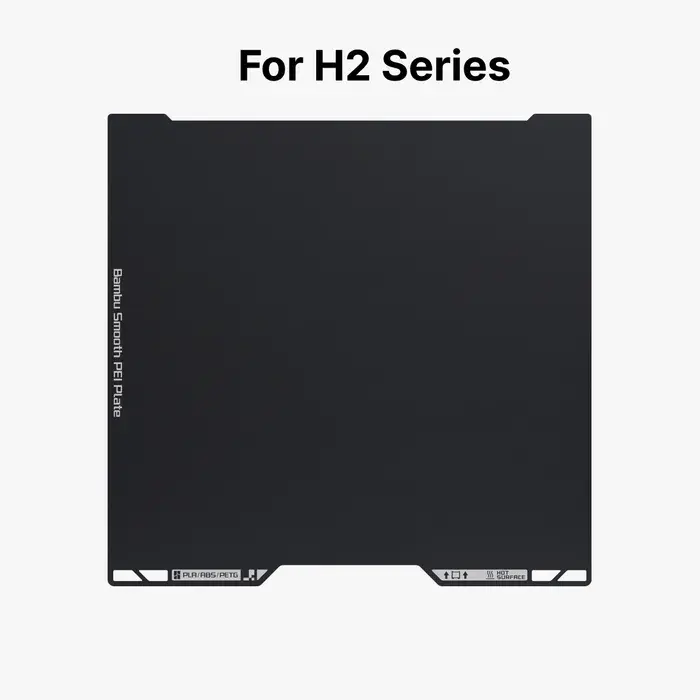 Bambu Smooth PEI Plate for H2S, H2D and H2D Laser