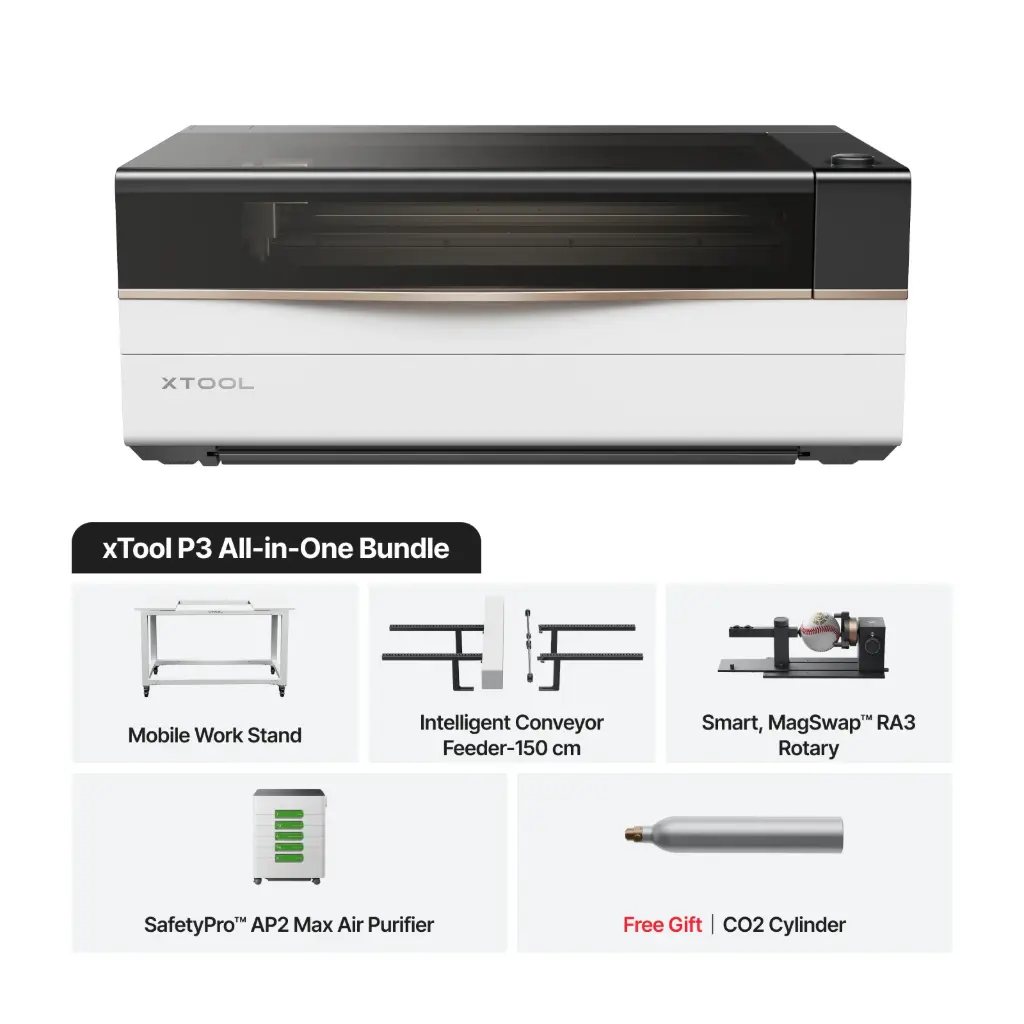 xTool P3 All-in-One bundle 
