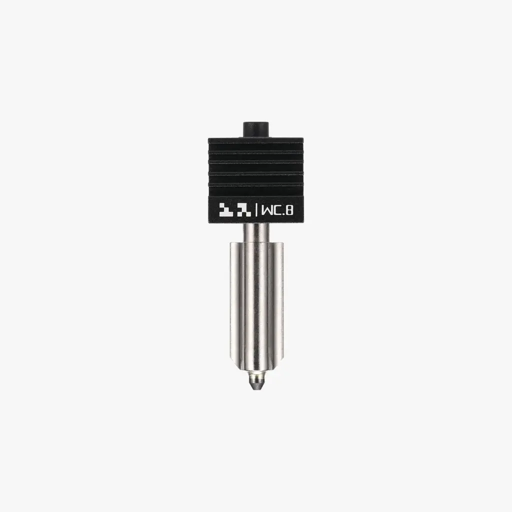 Hotend with tungsten carbide nozzle - 0.8 mm - for H2CC,H2D Pro,H2S,H2D,X2D,P2S