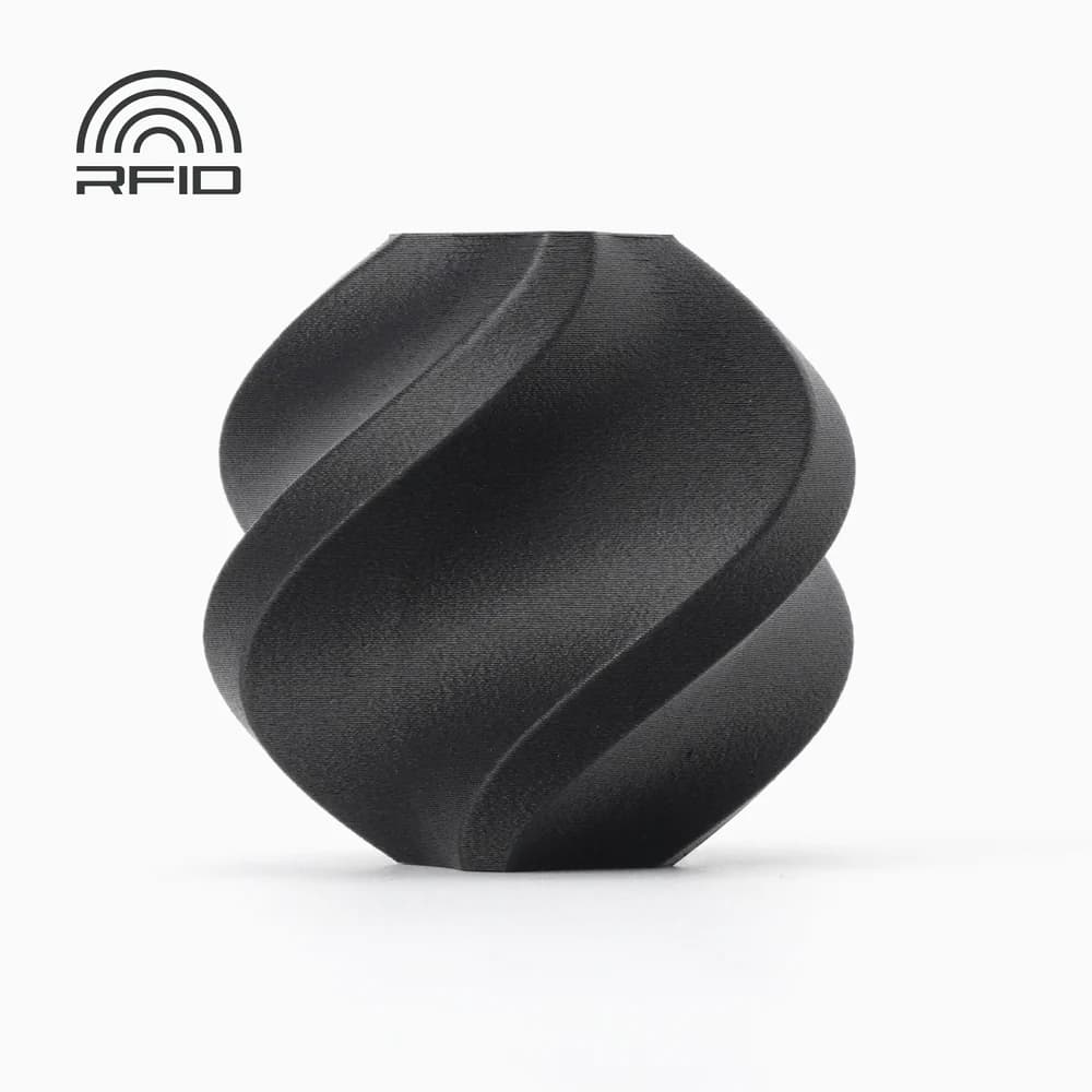 [G50-K0-1.75-1000-spl] PETG-CF (With Spool, Black (10101))