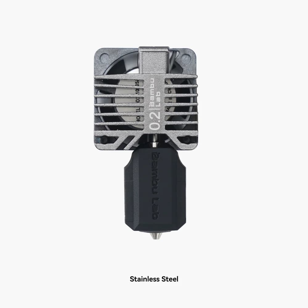 [FAH004] Complete Hotend Assembly (X1 Series (not X1E), 0.2mm Stainless Steel)