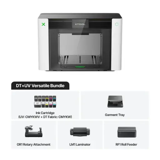 [Bundle O1 DT+UV Versatile] xTool O1 Omni Printer -DT+UV Versatile bundle 