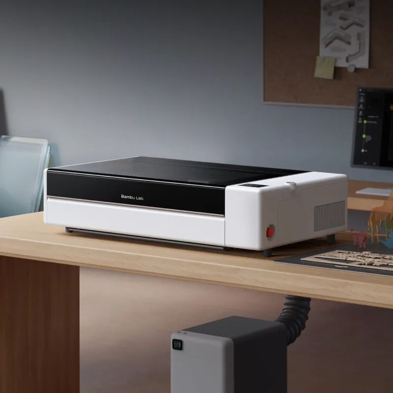 Bambu Lab R1 CO2-lasercutter