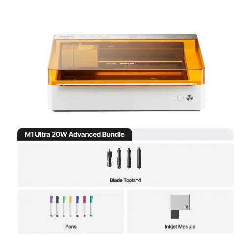 [P1030622] xTool M1 Ultra 4-in-1 Standard kit 20W basic