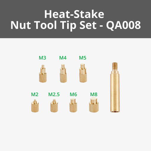 [QA008] Heat-Stake Nut Tool Tip Set (1PCS)