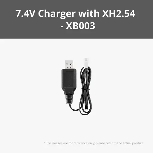 7.4V Lithium Battery Charger with XH2.54 Connector (1PCS)